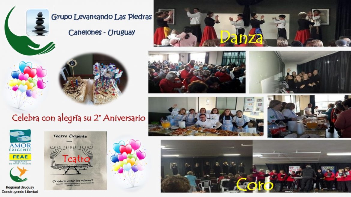 2° Aniversario Grupo Levantando Las Piedras- Canelones-Uruguay