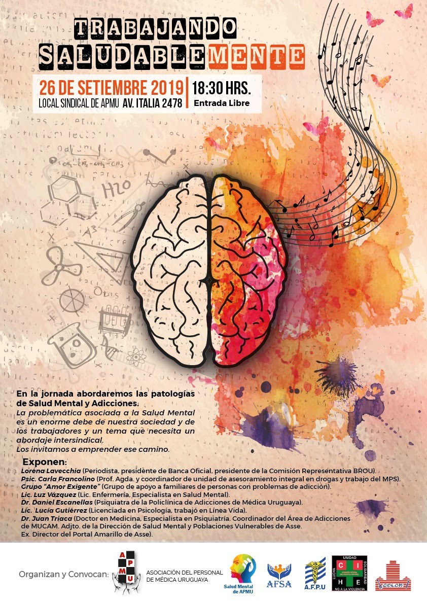 Grupo Girasol-Regional Construyendo Libertad presentes en la Jornada “Trabajando Saludablemente”