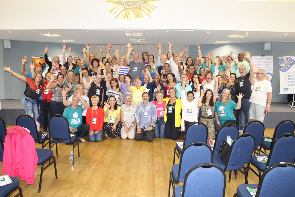 Voluntarias de Amor-Exigente Uruguay presentes en el Primer curso de Cónyuges y Siempre es Tiempo