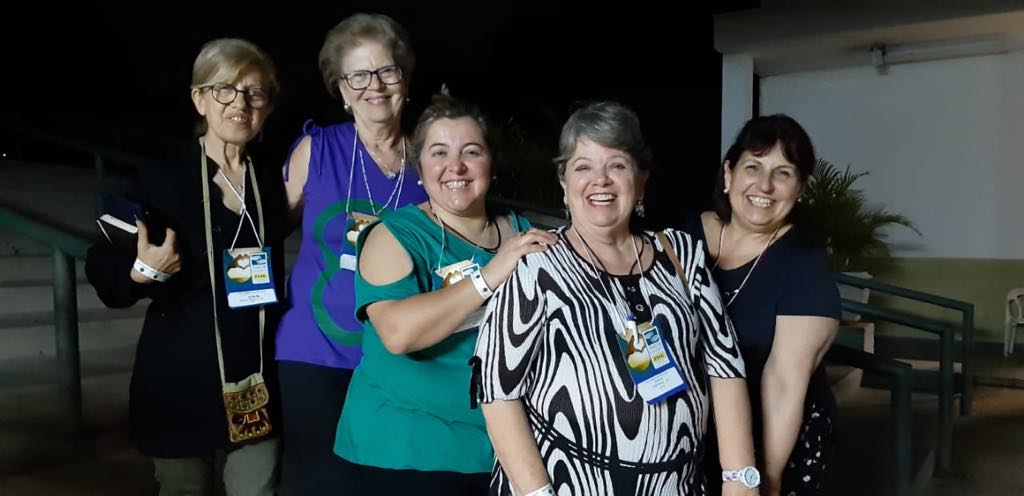 Voluntarias de Amor-Exigente Uruguay presentes en el Primer curso de Cónyuges y Siempre es Tiempo