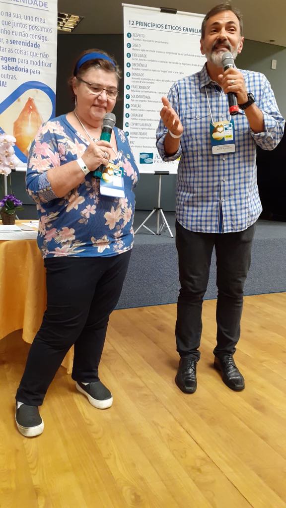 Voluntarios de Amor-Exigente Uruguay presentes en el Primer Curso de Cónyuges y Siempre Es Tiempo-Mogi Mirim/SP