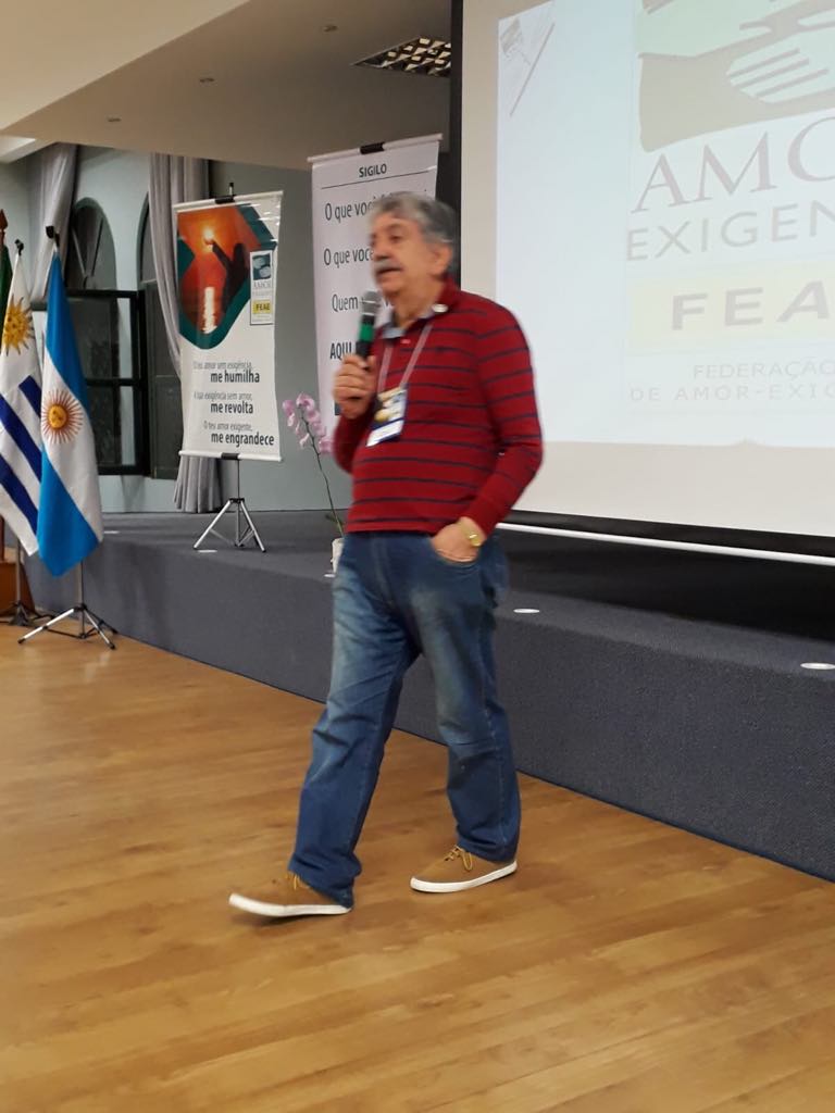 Voluntarios de Amor-Exigente Uruguay presentes en el Primer Curso de Cónyuges y Siempre Es Tiempo-Mogi Mirim/SP