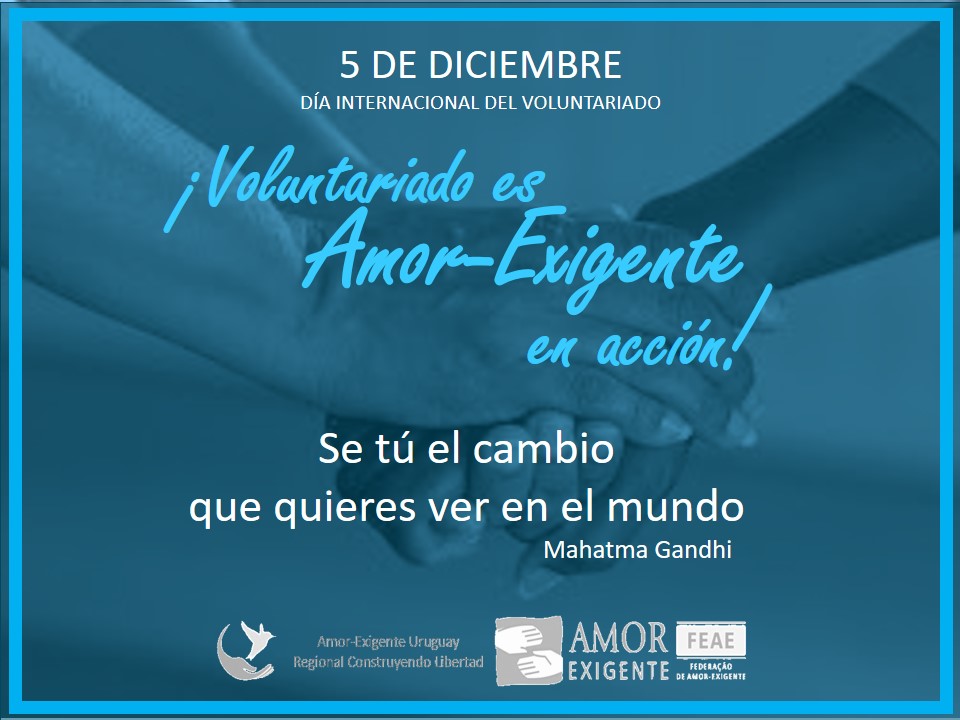 5 de Diciembre-Día Internacional del Voluntariado
