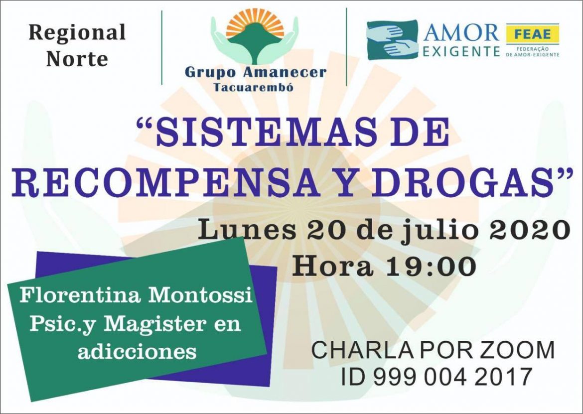 Charla: “Sistema de recompensa y drogas”