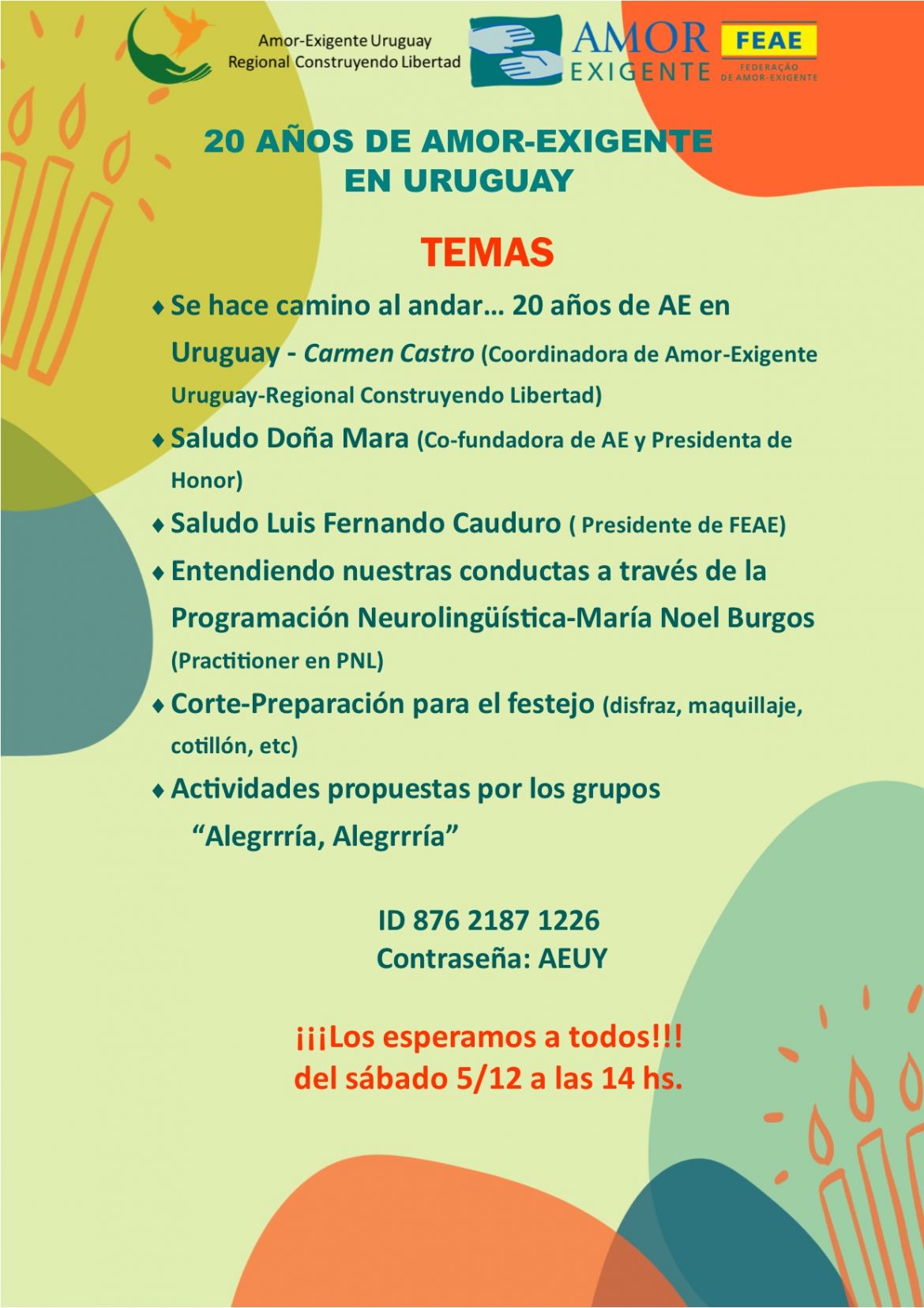 20 Años de Amor-Exigente en Uruguay