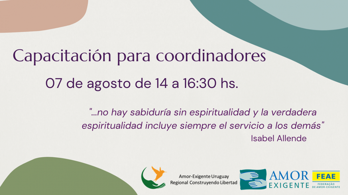 Capacitación para coordinadores